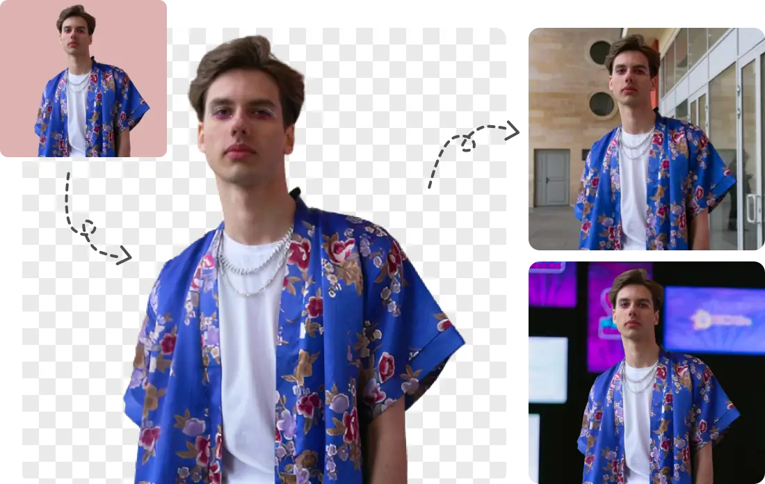 AI-Powered Online Background Changer